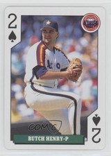 1992 Bicycle Baseball Rookies Playing Cards Box Set Butch Henry #2S Rookie RC