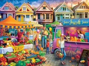 MasterPieces Weekend Market 750 Piece Jigsaw Puzzle - Picture 1 of 4