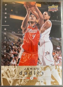 2008-09 Upper Deck Jared Dudley GOLD Parallel First Edition #17 Bobcats - Picture 1 of 2