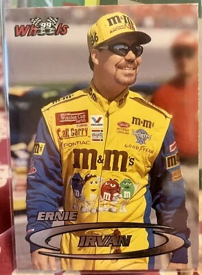 Ernie Irvan 1999 Wheels 🛞 trading card #14 Nascar - Image 1 of 2