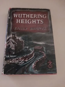 wuthering heights by emily bronte (hardcover book 1950 edition) - Foto 1 di 5