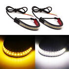 2 Waterproof 5.3'' 12V Motor LED Strip Underbody Light For Car Motorcycle OXILAM