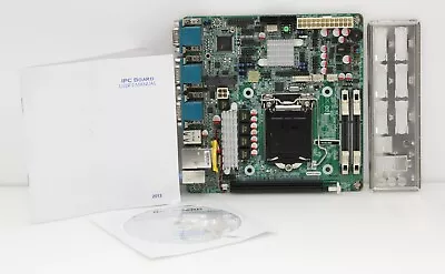 Jetway NC9S-B85 Socket LGA1150 Mini ITX Motherboard 3 VGA / 3 COM w/ IO Shield. - Image 1 of 4