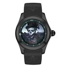 KAFYASE Men Automatic Watch 46mm Luxury Mechanical Wristwatch Bubble Mirror