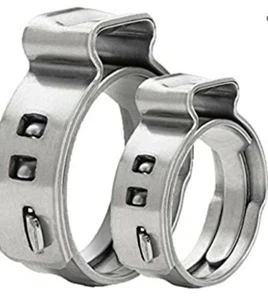 3/8 Zoll Edelstahl PEX Cinch Quetschring Menge 25 Stück schneller kostenloser Versand - Bild 1 von 3