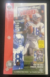 2001 Upper Deck Victory Sealed Box *DREW BREES & MICHAEL VICK RC* - Picture 1 of 2