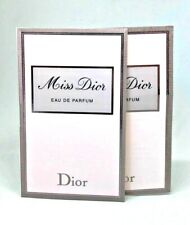 Lot of 2 x Miss Dior Eau De Parfum Perfume Spray Sample 1 ml / 0.03 oz Each EDP 