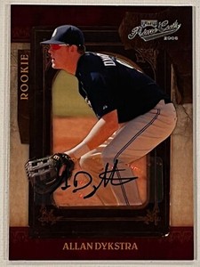 2008 Donruss/Playoff Prime Cuts ALLAN DYKSTRA Auto/Signed #150 RC Rookie /249 