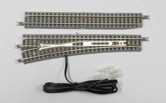 Rokuhan E-Weiche links R490-13° 110mm + Gleis gerade 110 mm - Bild 1 von 1