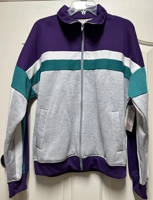 Vintage 90’s JCPenney USA Olympics Track Jacket Raglan Tri Blend Rayon NWT - Image 1 of 4