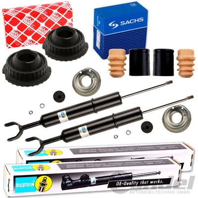 2x BILSTEIN B4 STOSSDÄMPFER + DOMLAGER VORNE für VW PASSAT 3B + AUDI A4 B5 A6 C5 - Bild 1 von 4