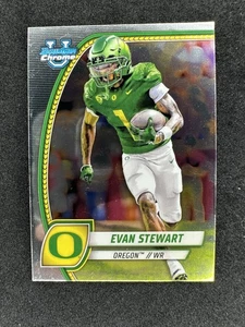 Evan Stewart 2024 Bowman University Chrome #75 - Bild 1 von 2