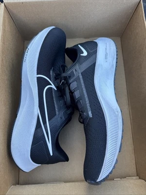 Talla 11.5 - Nike Air Zoom Pegasus 38 Negro Blanco Foto 1 de 4