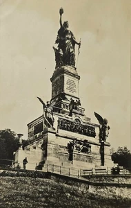 AK National Denkmal Niederwald Stempel 1930er - Picture 1 of 2