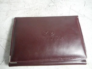 1997 Infiniti QX4 Owner's Manual Operator Guide Handbook w/ Leather Cover OEM - Picture 1 of 11