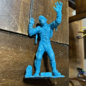 VINTAGE - Figurina Mummia Marx - Blu 1963 - Foto 1 di 5