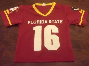 Florida State Seminoles gebraucht Jugend kleines Football Trikot Vintage Defekt - Bild 1 von 3
