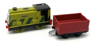 Trackmaster Motorized Thomas & Friends Train Scruff Engine + Cargo Train Tested - Picture 1 of 3