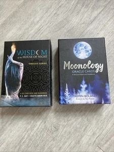 Oracle Moonology Wisdom Of The House Of Night Card Decks - Picture 1 of 6
