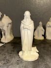 Holland Mold Nativity Standing Shepherd With Dog 7” White Replacement Christmas
