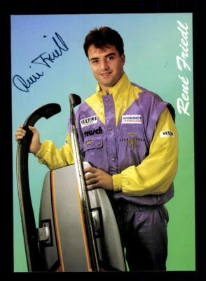 Rene Friedl Autogrammkarte Original Signiert Rodeln +  A 211136 - Bild 1 von 2