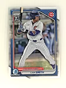 Cam Smith 2024 1st Bowman Chrome Refractor BDC-67, Chicago Cubs, Houston Astro's - Picture 1 of 2