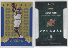2015-16 Panini Excalibur Crusade Blue /199 Shawn Kemp #73