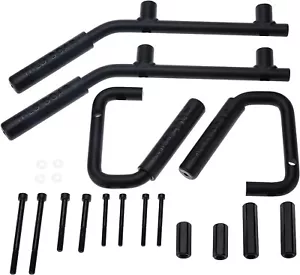 16Pcs Front Rear Grab Handles Kit Grab Bars for Jeep Wrangler JK 2/4DR 2007-2017 - Picture 1 of 9