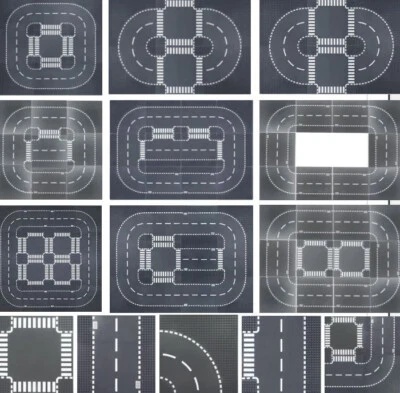 Lego Compatible Roads Base Plates Building Blocks Brick Baseplate 32x32 Stud - image 1 of 4
