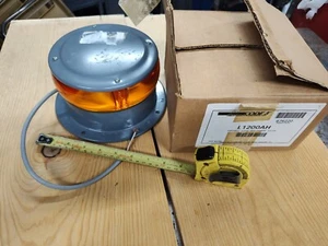 Nos L1200df Electric Lite Tuf-Flash 12/48V Yellow Strobe  - Bild 1 von 4