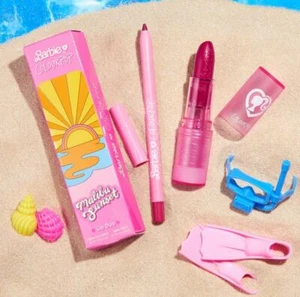 ❤ Colourpop Barbie Lux Lippenstift und Liner Set in Malibu Sunset (Fucshia) ❤ - Bild 1 von 1