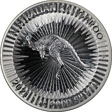 2021 Perth Mint $1 Australian Kangaroo 1oz 9999 Silver Brilliant Uncirculated