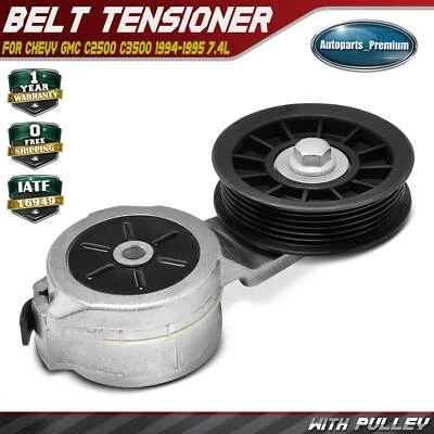 Tensor de correa con polea para Chevy GMC C2500 C3500 K2500 K3500 1994-1995 7,4 L Foto 1 de 4