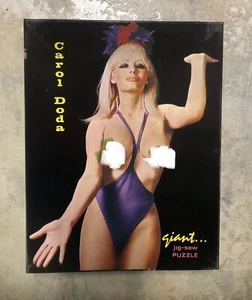 Vintage Original Topless Dancer Stripper Carol Doda photographic image Puzzle - Picture 1 of 19