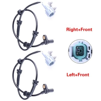 2 Pcs Front Driver or Passenger ABS Speed Sensor for Nissan Pathfinder Xterra - Image 1 of 4