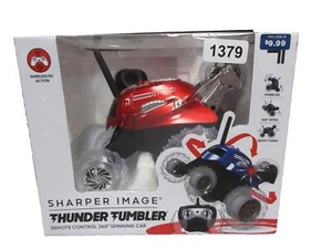 New Sharper Image Thunder Tumbler Remote Control 360 Degree Spinning Car ~Red - Picture 1 of 1