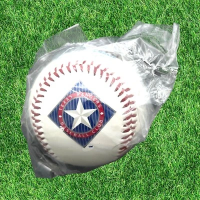 Texas Rangers Oficial MLB Béisbol Gene A. Budig Rawlings Nuevo de Lote Antiguo en Bolsa Foto 1 de 4