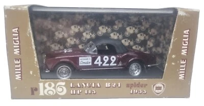 BRUMM R186 1955 LANCIA SPIDER B24 DIECAST MODEL CAR 1:43 SCALE BOXED  - Image 1 of 2
