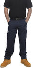 Mens Lightweight Cargo Combat Work Trousers & Knee Pad Pockets by BWM