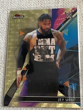 2021 WWE Topps Finest Main Event Jey USO Superfractor 1/1 One Of One