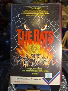 THE RATS (RARE PRE CERT ON GUILD HOME VIDEO WITH ORIGINAL BOX) 1982 Deadly Eyes - Picture 1 of 19