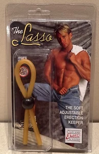 The Lasso Soft Adjustable Erection Keeper Cock Ring Made of Natural Rubber Latex - Picture 1 of 4