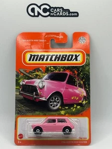 2022 Matchbox 1964 Austin Mini Cooper Pink 78/100 - Picture 1 of 2
