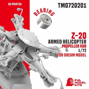 TM0720201 1/72 Z-20 ARMED HELICOPTER PROPELLER HUB FOR DREAM MODEL - Picture 1 of 11