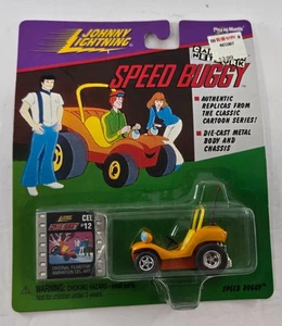Johnny Lightning Speed Buggy Cartoon Network #151-01 Speed Buggy Cel #12 On Card - Picture 1 of 6