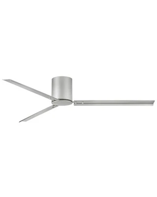 Indy Flush 72" Ceiling Fan in Brushed Nickel - Image 1 of 3