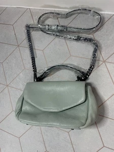 Aimee Kestenberg Mint color Small leather Crossbody / Hand Bag - Picture 1 of 11