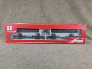 Rivarossi R2317 Log Car Set West Side Lumber Log 2-Car Set HO #153 #146 - Picture 1 of 14