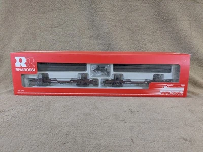 Rivarossi R2317 Log Car Set West Side Lumber Log 2-Car Set HO #153 #146 - Image 1 of 4