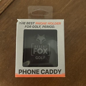 Desert Fox Golf Phone Caddy in schwarz - Golf Phone Caddie Smartphone Halter - Bild 1 von 6